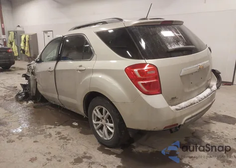 2016 Chevrolet Equinox Lt из США, поврежденный, VIN 2GNALCEKXG1165793